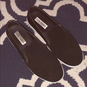 Steve Madden platform slip-ons